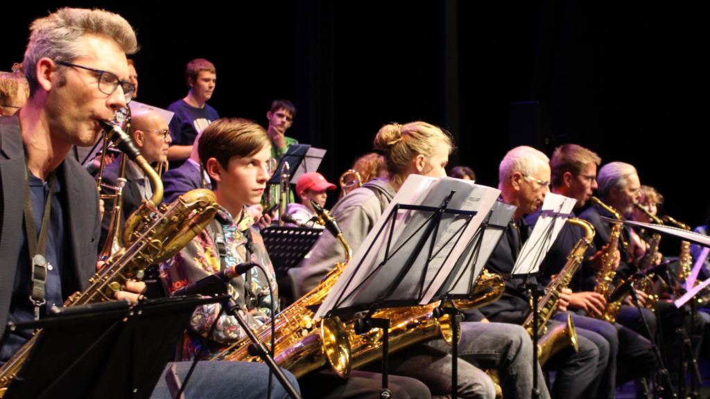 Copenhagen Jazz Orchestra med musikskoleelever i Baltoppen 2025